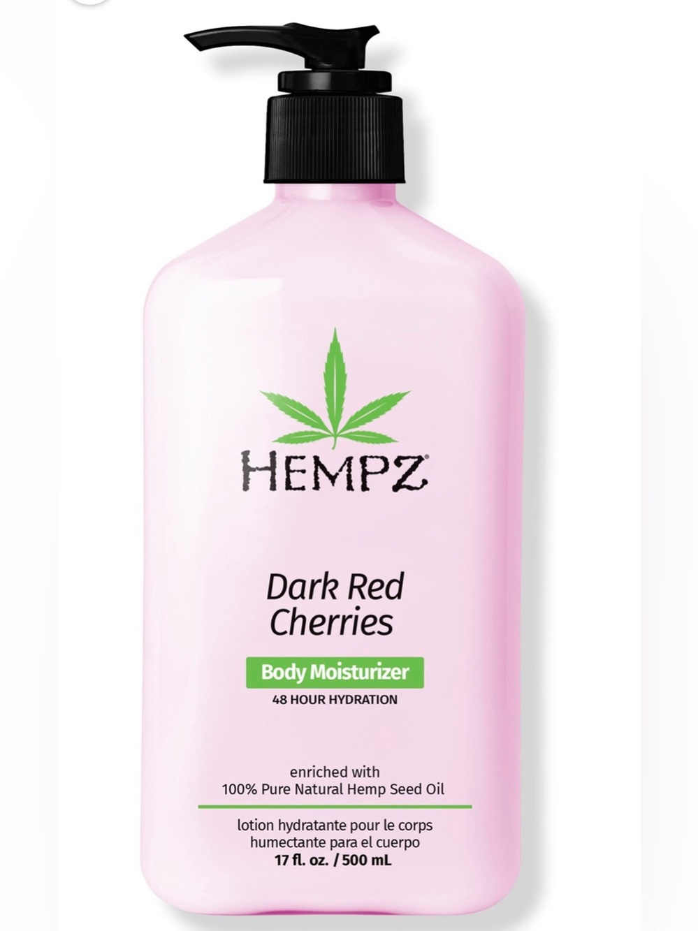 New Hempz Dark Red Cherries Body Moisturizer